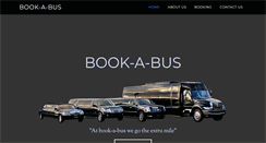 Desktop Screenshot of book-a-bus.com